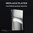 thumbnail image 3 of Carcasa de panel de repuesto para consola de videojuegos PS5 Slim Disc Edition, placas de cubierta de ABS, accesorios para placa frontal, 3 of 11