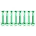 thumbnail image 1 of Hardware de montaje para patineta tornillos de acero al carbono de 1.5" tuercas y tornillos de cabeza plana, verde 8 paquetes, 1 of 6