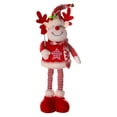 thumbnail image 2 of Muñeco de Navidad estirable CUTICAT Figura de Papá Noel felpa juguetes temáticos navideños, 2 of 8