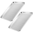 thumbnail image 2 of 2pcs Toast Baking Tray Cookie Baking Sheet Nonstick Baking Sheet Pan Oven Baking Tray, 2 of 6