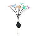 thumbnail image 2 of Guirnalda de luces solares de 6 LED para exteriores, ideal para decorar jardines y patios. Luces impermeables., 2 of 9