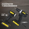 thumbnail image 3 of KitTaladro Y Atornillador De Impacto Inalámbrico 20V Con 2 Baterías Y Cargador TA-3012 High Power, 3 of 12