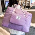 thumbnail image 1 of Large Travel Tote Bag, Expandable Gym Tote Bag,Carry On Bags For Women With Trolley Sleeve Wet Pocket,travel Duffel BagsTravel, 1 of 9