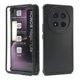 thumbnail image 1 of Funda 3 en 1 Icon Case Metalizada para Honor Magic 7 Lite, Carcasa, Protector, Uso Rudo, Protección 360, Full Case, Bumper, Antigolpes, Esquinas Reforzadas, Protección de Cámara - Negro, 1 of 9