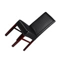 thumbnail image 2 of Funda para silla de comedor Billuyoard de PU color negro, 2 of 6