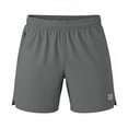 thumbnail image 1 of Short Deportivo Wilson para Hombre Run Zip Color Gris Oxford Talla M, 1 of 4
