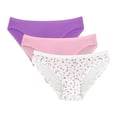 thumbnail image 1 of Bikini Fruit of the Loom para Niña Algodón Premium Multicolor 3 Piezas Talla 14, 1 of 4