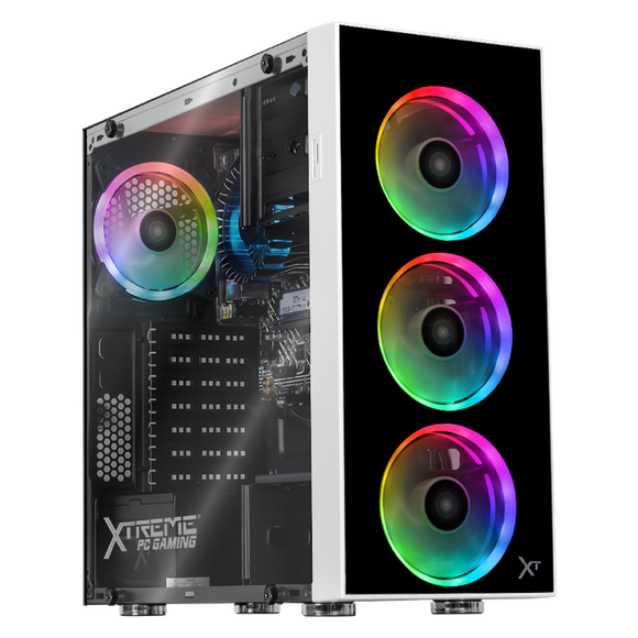 Computadora Escritorio Xtreme PC Gaming Intel Core i9 12900 16GB SSD 500GB WIFI White juegos casuales, trabajo y estudio