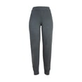 thumbnail image 2 of Jogger Fruit Of The Loom Para mujer, de felpa, gris jaspe obscuro, talla EG, 2 of 4