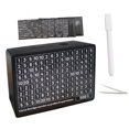 thumbnail image 1 of Caja de dinero con mostrador, alcancía de madera, caja de almacenamiento, ahorrador de dinero, caja de ahorro de dinero Negro, 1 of 9