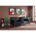 thumbnail image 1 of Sofá Cama Makora Queen con Memory Foam Color Oxford Lino Respaldo Reclinable de 3 Posiciones, 1 of 8