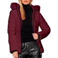 thumbnail image 4 of Chamarra Para Mujer Shendy Vendy Con Gorro Removible Peluche Suave., 4 of 5