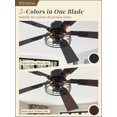 thumbnail image 2 of Ventilador de Techo Estilo Rústico Fanbulous 48" 2 Unidades con Luz, 2 of 8