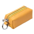 thumbnail image 1 of Qarigey Cartera de mujer, llaves de cuero, llavero portátil, monedero, organizador para mujer Carteras Amarillo, 1 of 6