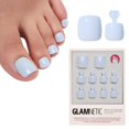 thumbnail image 1 of Uñas postizas para pies Glamnetic 32 piezas - natural y brillante, 1 of 9