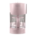 thumbnail image 1 of Cafetera Taurus 6 Tazas CoffeeMax 6 Ribbon Jarra de Vidrio y Filtro Permanente Color Rosa, 1 of 5