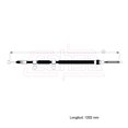 thumbnail image 2 of Cable Chicote Freno Trasero Izquierdo Compatible Con Suzuki Carry Furgon 1.3L 1999 2000 2001 2002 2003 2004 2005 2006 2007 2008 2009 2010 2011 2012 Tambor, 2 of 6
