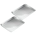 thumbnail image 3 of 2pcs Toast Baking Tray Cookie Baking Sheet Nonstick Baking Sheet Pan Oven Baking Tray, 3 of 6