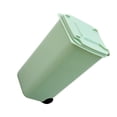 thumbnail image 2 of Billuyoard Bote de basura de escritorio de plástico: conveniente y duradero para cualquier lugar saludable y seguro Basura con ruedas Suministros de limpieza para el hogar verde, 2 of 6