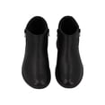 thumbnail image 4 of Botas Mujer Flexi Confort Piel Cierre Transipirable Resistente Ligera Ajustable Acojinada Comoda negro 24.5, 4 of 4