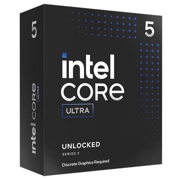 Intel Procesador Core Ultra 5 de 245 KF - 14 núcleos (6 núcleos P + 8 núcleos E) hasta 5,2 GHz BX80768245KF