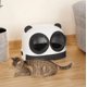 thumbnail image 2 of Arenero para Gato Cerrado Forma de Panda Mediano 54x44x39cm, 2 of 9
