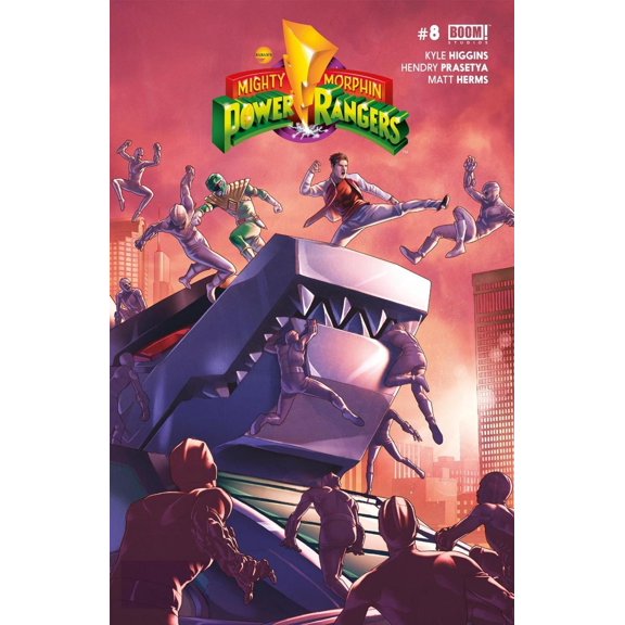 Mighty Morphin Power Rangers 8A Blanco
