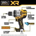 thumbnail image 4 of Kit de herramientas eléctricas DEWALT 20V MAX XR con taladro percutor y atornillador de impacto, 4 of 5