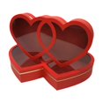 thumbnail image 1 of Caja de regalo de 2 piezas para San Valentín, regalos para el Día de la Madre, cumpleaños Rojo, 1 of 9