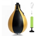 thumbnail image 1 of Speed Ball Boxing Punching Bag Swivel Set, Pear Shape Reflex Training Bag for Martial Arts Fitness, 1 of 1