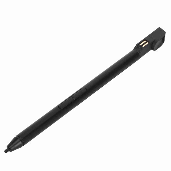 Lápiz óptico, 2 Botones de aleación De Aluminio Plug And Play Lápiz De Pantalla Táctil 4096 Sensibilidad A La Presión Negro Para Tableta