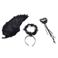 thumbnail image 3 of JUEGO DE ACCESORIOS DE ALAS DE ANGEL, Disfraz DE, Juego de ALAS de Ángel para Adultos para Juego de Rol de Halloween, 3 of 7