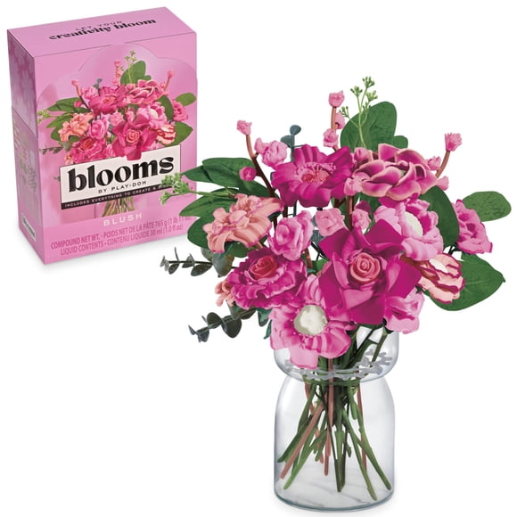 Kit de Escultura Play‑Doh Blooms Blush – Ramo de Flores