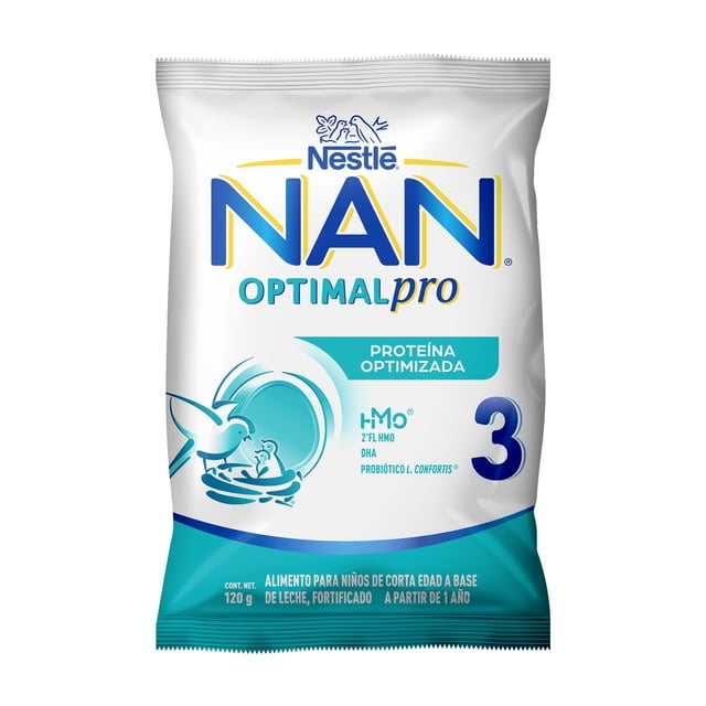 Alimento para niños de corta edad NAN Optimal Pro etapa 3 a partir de 1 año 120 g