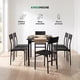 thumbnail image 2 of Comedor con Mesa Extendible Rectangular y 6 Sillas Madera y Metal Cocina negro, 2 of 7