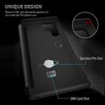 thumbnail image 3 of Leather & Translucent Matte Folio Flip Case Compatible Samsung Galaxy S23 Ultra/s23 Plus/s23 With Window View Function, 3 of 5