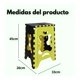 thumbnail image 4 of Banco Plegable Grande Portatil Plastico Soporta 120kg 1pz Acabado De La Estructura Mate Color Amarillo, 4 of 4