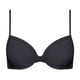 thumbnail image 1 of Brasier Ilusión Satín Negro Talla 34B, 1 of 4