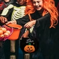 thumbnail image 4 of Amzcrzy Caja De Almacenamiento De Adornos, Organizadores De Armario Y Almacenamiento, Bolsa De Calabaza De Halloween, Canasta De Accesorios De Halloween De Mano, Bolsa De Dulces No Tejida, Bolsa De C, 4 of 6