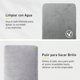 thumbnail image 4 of EKO - Manopla de Limpieza de Microfibra para Acero Inoxidable – paño de Pulido Reutilizable sin Pelusa y Guante de Limpieza, Lavable a máquina sin Rayas para electrodomésticos de Cocina, Papelera, 4 of 4