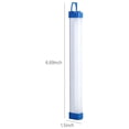 thumbnail image 3 of Farol de camping LED Luz portátil recargable | Lámpara de tubo de emergencia inalámbrica Batería blanca de 1200mAh | Iluminación exterior para tiendas, carga USB, montaje de gancho, impermeable, 3, 3 of 9