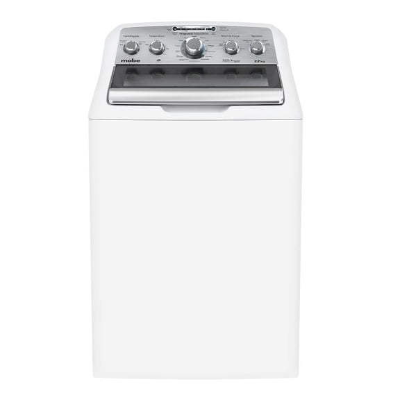 Lavadora Mabe LMA72215WBAB1 22 kg Automática Blanca