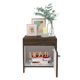 thumbnail image 3 of Mesa de Noche Excelsior Madera Aglomerada Coñac/Blanco 41.6 cm, 3 of 5