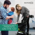 thumbnail image 2 of Bolsa de viaje Stroller reperkid Essential Baby Travel negro/verde, 2 of 7