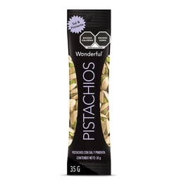 Wonderful Pistachios Pistaches Con Sal y Pimienta 35 g