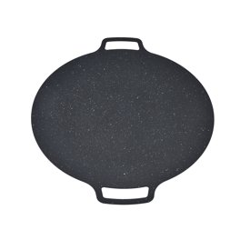 Barbacoa Coreana Bbq Grill Pan Hierro Antiadherente Resistente Al Calor Bandeja Redonda para Asar para Cerdo Pancakes30cm 1181in Home Gardening