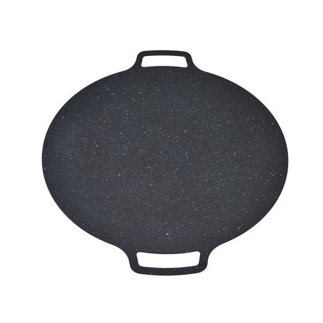 Barbacoa Coreana Bbq Grill Pan Hierro Antiadherente Resistente Al Calor Bandeja Redonda para Asar para Cerdo Pancakes30cm 1181in Home Gardening