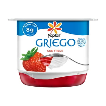 Yoghurt Yoplait Griego fresa bajo en grasa 145 g