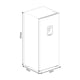 thumbnail image 4 of Refrigerador Atvio 7 Pies AT-6.6URR Rojo, 4 of 4
