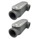 thumbnail image 1 of 2 Pzs Condulet Tipo LL De Aluminio De 1 Pulgada Gris, 1 of 7